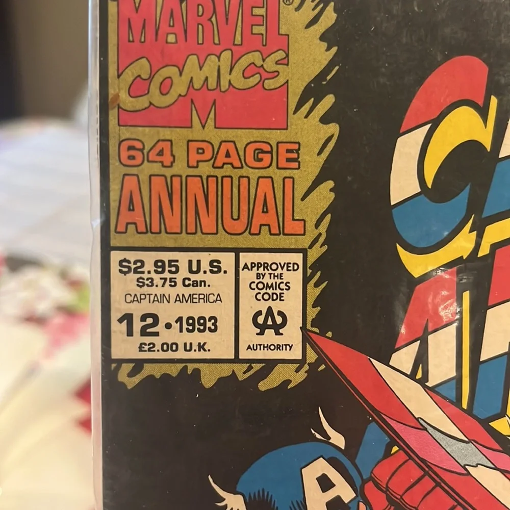 Captain America #12 :Behold the Battling Bantam Marvel Comics Paperback 1993 NWT